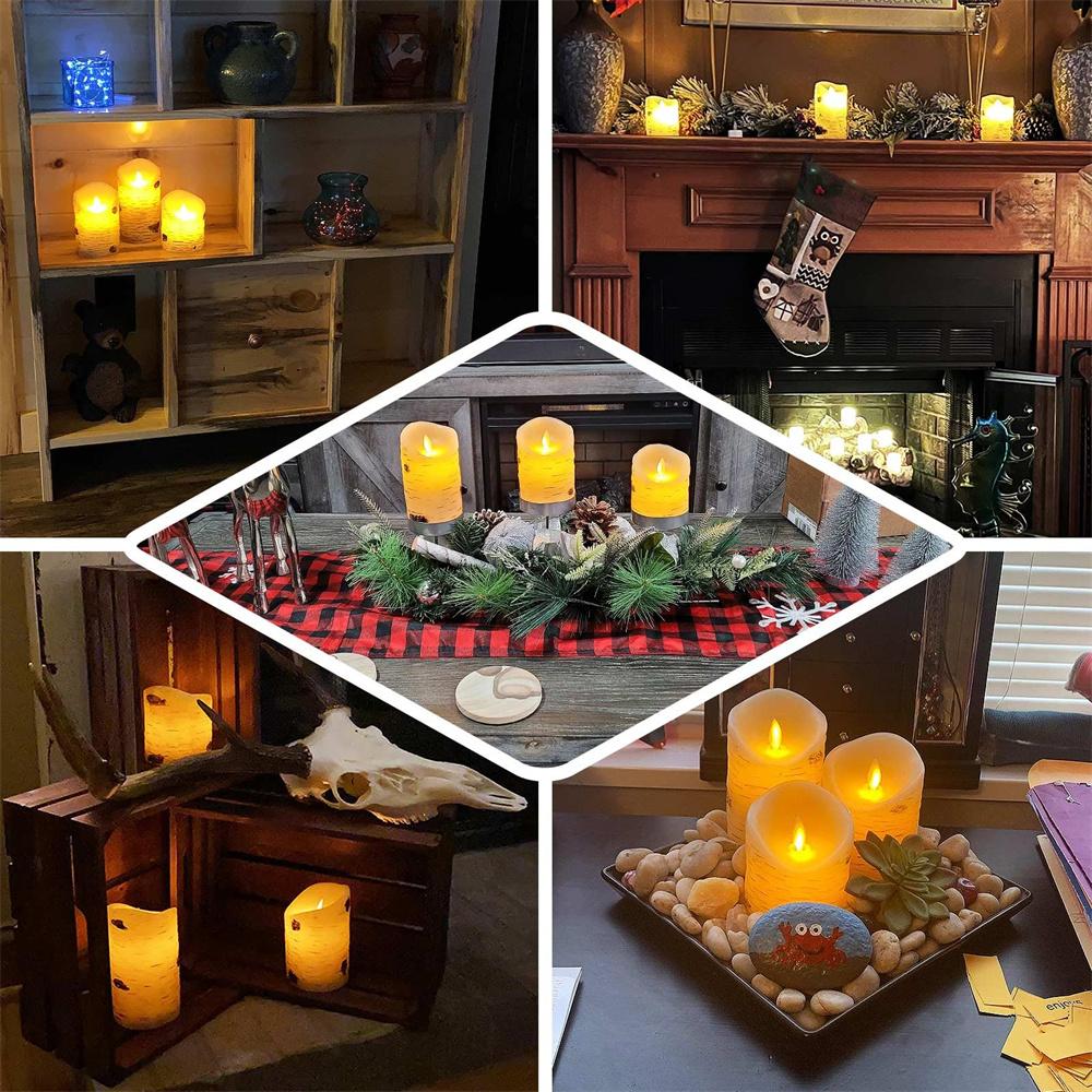 Flameless Led Electronic Candle Battery-Power Candles For Home Party Christmas Wedding Tealight Candles Decoration