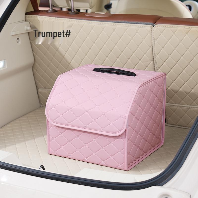 Leather Multi-Function Folding Car Trunk Storage Box