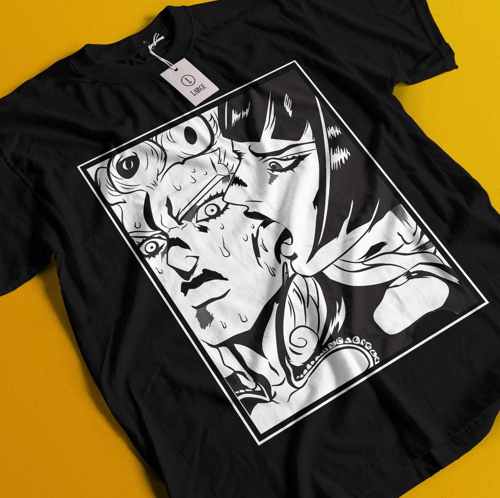 

Футболка Jojo s Bizarre Adventure Аниме Манга Графический дизайн Футболка Все размеры 3XL