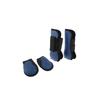 CUTICATE 4-Piece Horse Leg Boots Set (Front and Rear Legs) - Adjustable Size - Riding Boots - Dark Blue