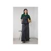 AZUL DENIM Overlap Long Skirt BLU