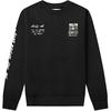SS19 Back Mens Logo Mona Lisa Round Neck Sweater Men's OMBA035S190030051020