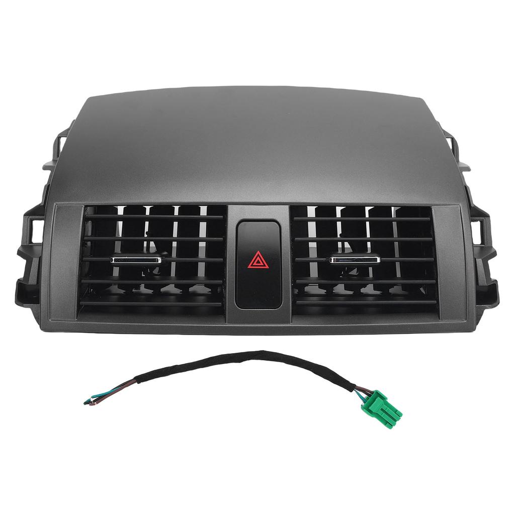 Center Dash AC Vent Panel with Emergency Light Button Scratch Proof 55670 02160 Dashboard Air Conditioning Outlet Panel