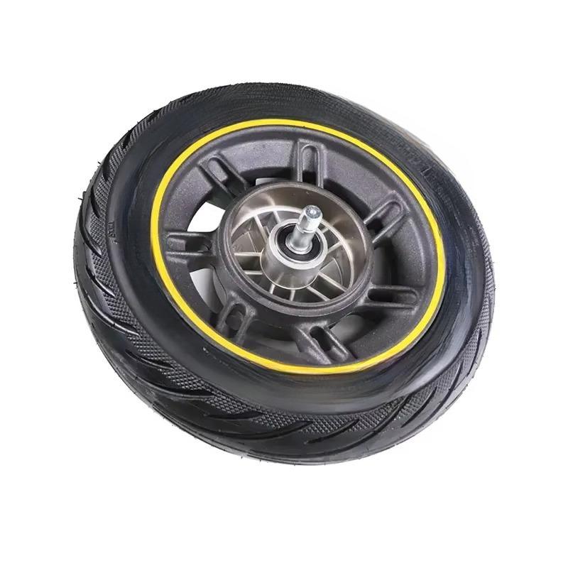 Front Wheel Assembly for Ninebot Max G2 Electric Scooter Plastic Wheel Hub with Tires Scooter Accessories Option
