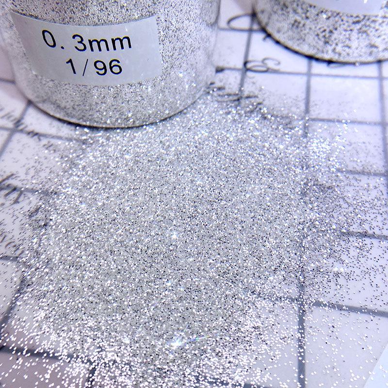 Sterling Silver  Gold Glitter Nail Art Stickers - High Gloss Sequins for DIY Resin  Sand Art Projects