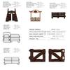 Pvc Farm Enclosure Model With Fence And Gate For Diorama Building And Hobby Use