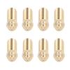 8pcs High Speed Extruder Nozzles 0.4mm High Flow Rate Rapid Heating Brass M6 Thread Nozzles for K1
