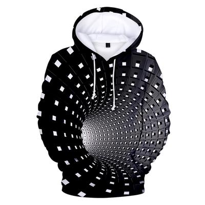 Unisex Men's 3D Printing Creative Round Neck Casual Long Shirts Top Blouse