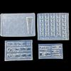 3D Silicone Mold Nail Art Decor Butterfly Rose Flower Butterfly Silicone Manicure Templates Mold DIY Accessories