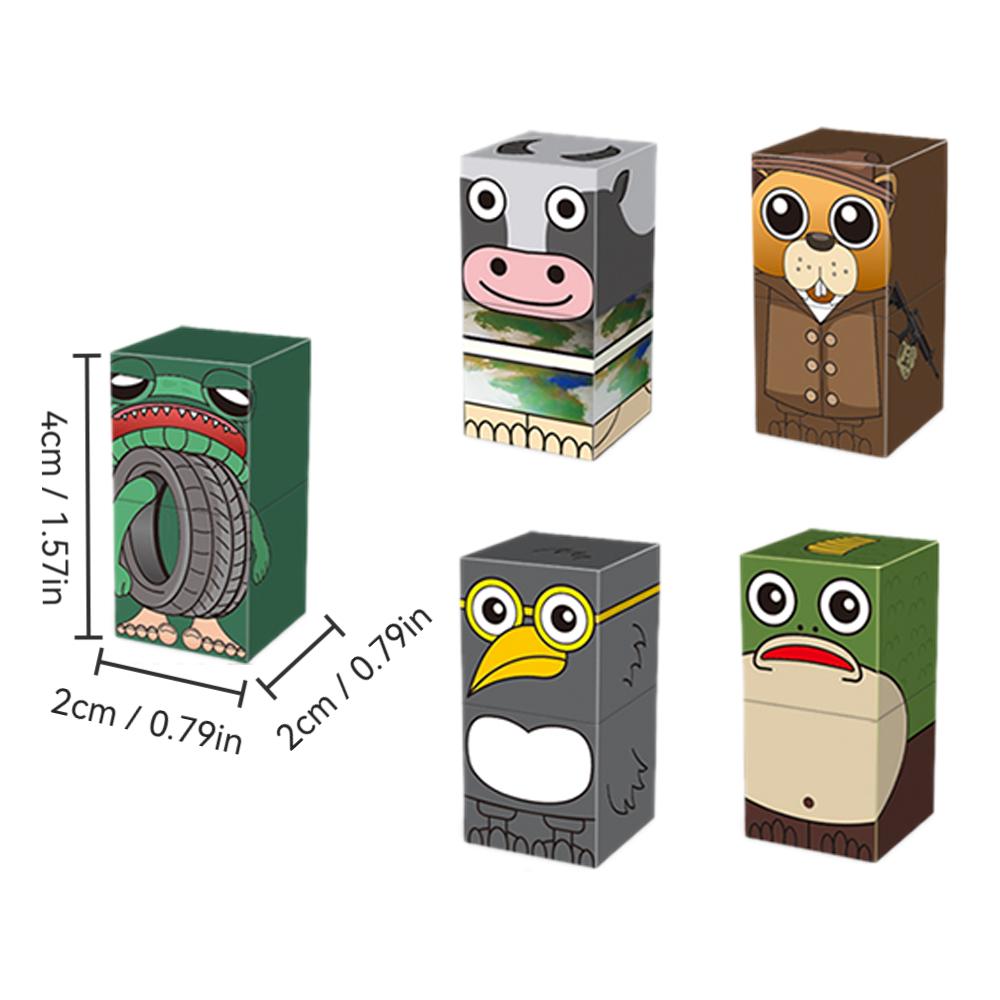 Non-Toxic Tungtungtungsahur Figure Building Fun Educational Ai Character Magnetic Blocks Set Diy Bricks Creative Stem Toys Kids Gift