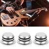 3pcs Volume Control Knob Chromed Zinc Alloy for Electric Guitar Accessory