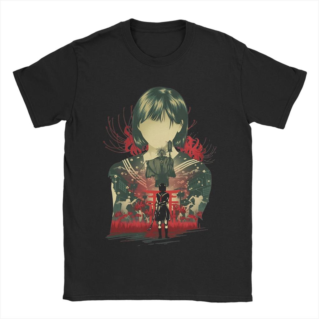 Funny Game Silent Hill F Anime Tshirts Unisex O-neck Short Sleeve Top Tee  Cotton Summer Clothing