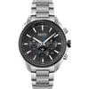 Distinct Black Silver Stainless Steel Bracelet Men's Quartz Watch 1513857