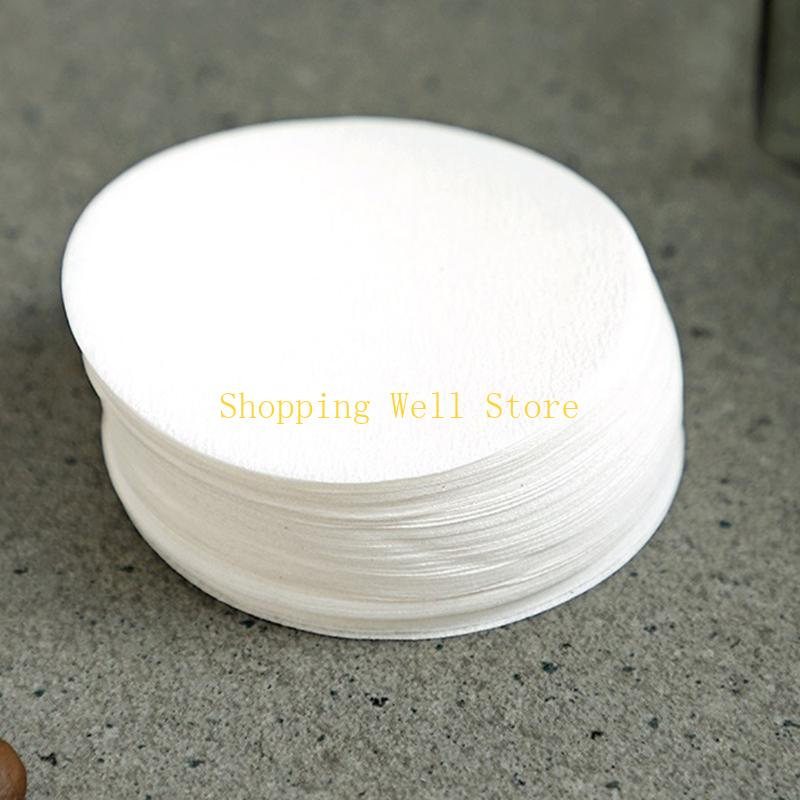 KX4B 100Pcs Coffee Machine Handle Round Powder Bowl Filter Paper Espresso Supplies