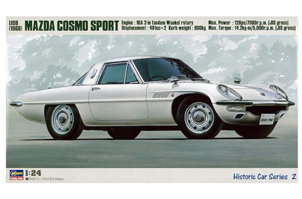 Hasegawa Mazda Cosmo Sports L10B Plastic Model HC2 1/24