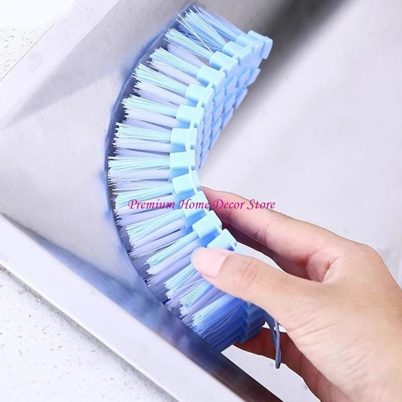 

Ergonomic Handle Flexible Bristles Brush Random Color Home Car Versatilely Use JOMD CHINA