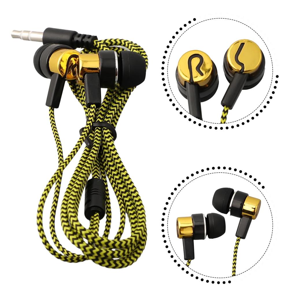Cuffie In-Ear Cablate da 3,5 mm 2 Basic Box Bass Stereo Auricolari Cuffie Mobili Cancellazione del Rumore Superbi Bassi Cuffie Stereo
