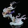 One Piece Anime Figures 22cm Iron Curtain Battle Damage Gear 5 Nika Luffy Action Figure Statue Model Toys Doll Ornaments Gifts