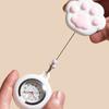 Cat Paw Retractable Watch Brooch Cute Doctor Badge Reel Women Nurse Pocket Watches