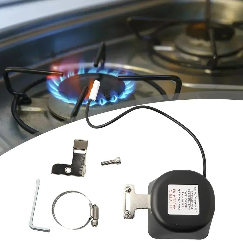 Gasalarmssystem Elektrisk gasventil 3 4 Mångsidiga storleksalternativ Automatisk funktionalitet Högkvalitativa material