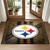 Covor din Catifea Cristal cu Design Pittsburgh Steelers Covoraș Decorativ Moale pentru Dormitor Intrare