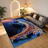 Peacock Dance Living Room Nonslip Area Rug Soft Carpet For Bedroom Game Playroom Sofa Office Home Decor Doormat Christmas Gift C930186