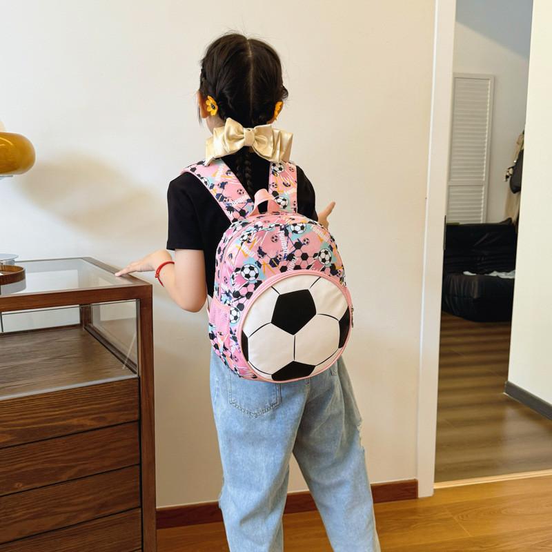 Adorable Cartoon Oxford Cloth Kids Backpack For Boys And Girls Waterproof