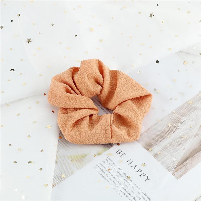 60 Styles Women Girls Satin Scrunchie Candy Color Hair Ties Rope Elastic Fashion Hair Bands Vintage Simple Hair Accessories Gift