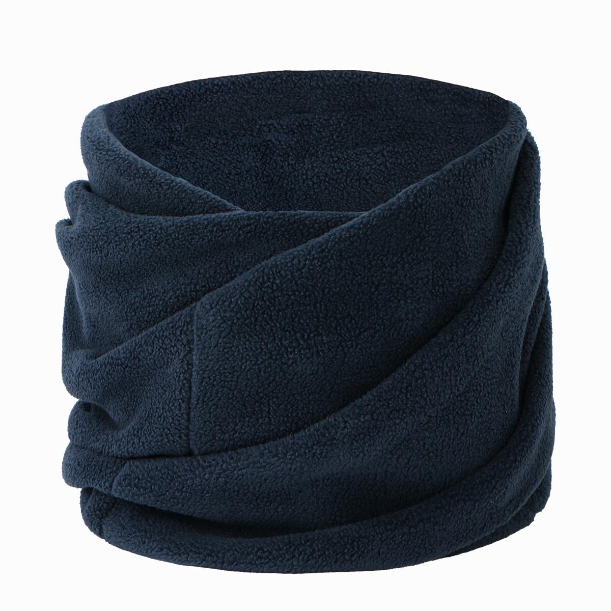 Winter Versatile Ring Neckerchief Velvet Neck Warmer Dual-Purpose Hat Scarf For Men Women Warming Neck Scarf Pullover Protection