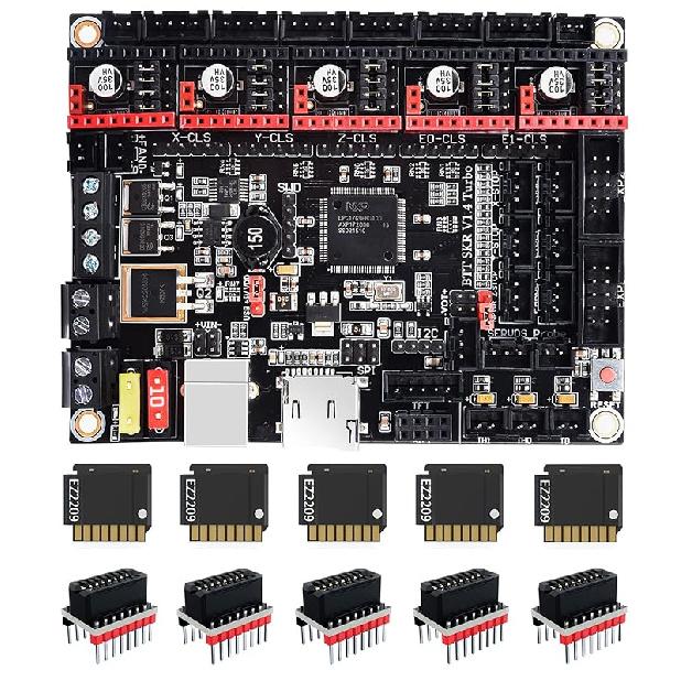 BIGTREETECH SKR V1.4 Turbo 32bit Control Board DIY for Most FDM 3D Priners Mainbaord Compatible TFT Series Touch Screen/ 12864LCD Support