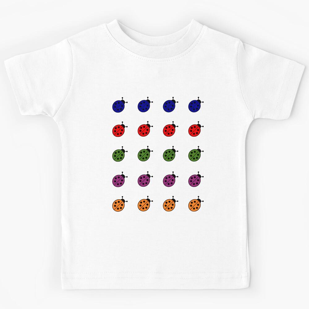 Colorful Ladybug II Kids T-Shirt 140