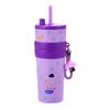 Water bottle Bingba cup Stainless steel thermos cup High value women's cold coffee cup Car large capacity straw cup