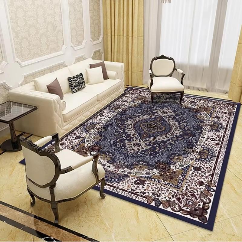 Retro-ethnische Teppiche, türkischer Perserteppich für Wohnzimmer, Nachttisch, Schlafzimmer, Vintage-Bodenmatte, Eingang, Fußmatte, Teppich, großer Teppich