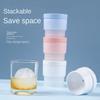 3D Silicone Round Ice Cube DIY Food Grade Whiskey Coffee Storage Portable Demould Bar Household Party Kitchen Drink Juice Tool