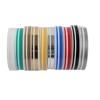 12mm Colorful Striping Pinstripe Steam line DOUBLE LINE Tape Car Body Decal Vinyl Sticker Car Styling Decor Exterior Accessory