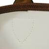 Used 12768 Le Pannier Pliage S 10144HZB035 7922 Canvas Basket Bag 2-Way Shoulder Bag with Hose, Brown, Women's from