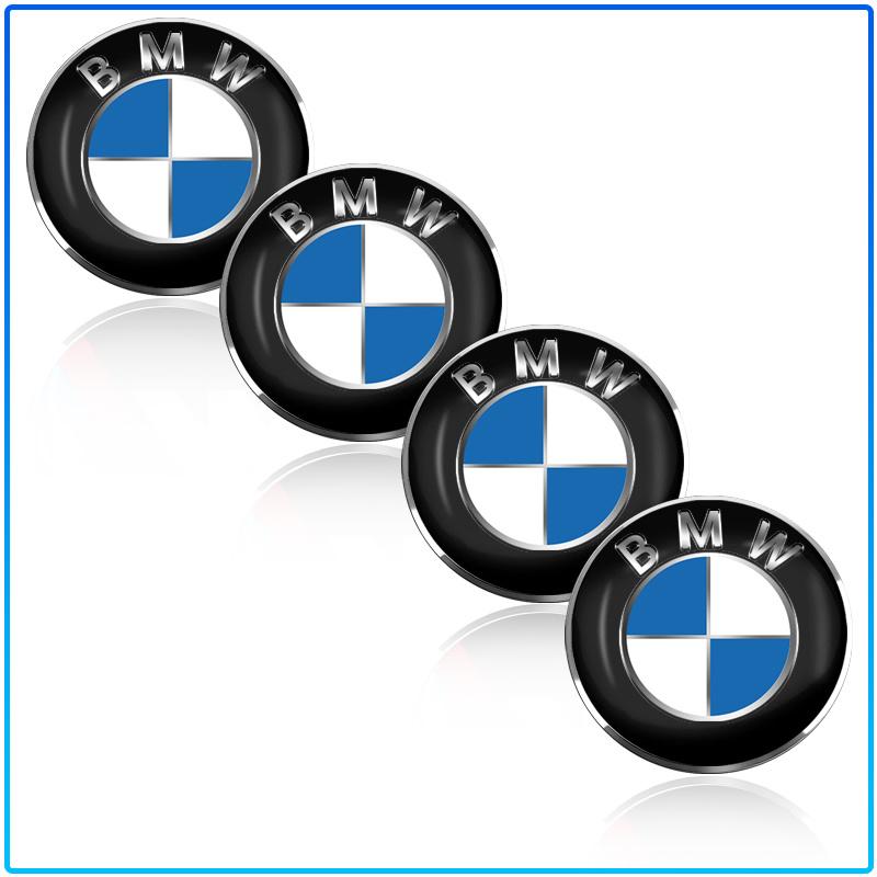 4Pcs 56MM Car Wheel Center Hub Caps Rim Caps Covers Emblem For BMW E34 E46 E39 E38 E90 E60 E36 F30 F30 F10 E92 E38 E91 G30 G38 M3 M5