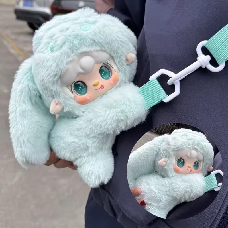 Yooki V8 Accompany You Coin Purse Plush Blind Box Vinyl Trendy Toys Cute Dolls Crossbody Bag Handbag Makeup Bag Mystery Box Gift