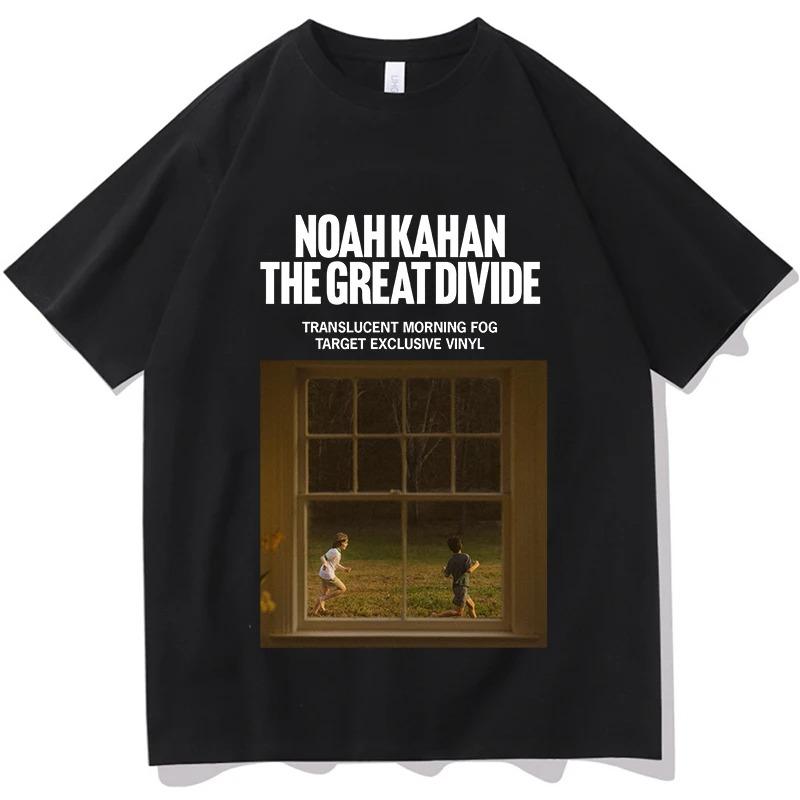 

Noah Kahan The Great Divide Tshirt Vintage Casual Streetwear Fashion Unisex Tees Graphic Short Sleeve Fan Gifts S