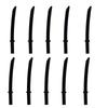 Medieval Weapons MOC Figures Building Blocks Soldiers Accessories Swords Spear Flags Shield Hammer Cowboy Guns Bricks Toys Gifts
