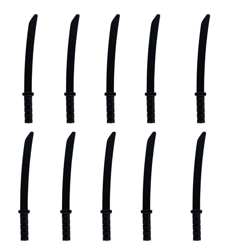 Medieval Weapons MOC Figures Building Blocks Soldiers Accessories Swords Spear Flags Shield Hammer Cowboy Guns Bricks Toys Gifts