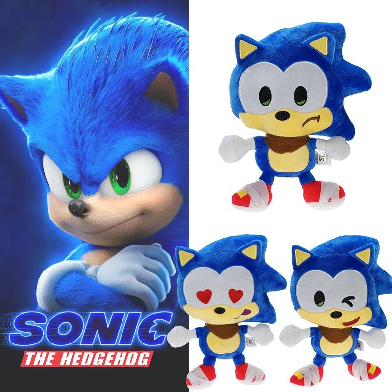 9.1in Sonic The Hedgehog Plush Toy Cute Soft Stuffed Animal Kids Gift