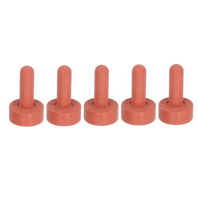 5 peças Mamilos para Bebida de Leite de Animais Pequenos Suprimentos de Alimentação para Enfermagem Mamilos para Bezerros Silicone Enfermagem de Gado