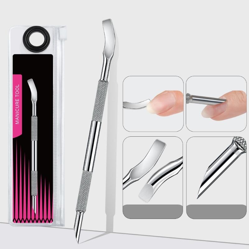 Nail Cuticle Pusher Cuticle Remover Cuticle Trimmer Nail Cleaner Duals Sided Manicure Pedicure Tool Nail Dotting Pen