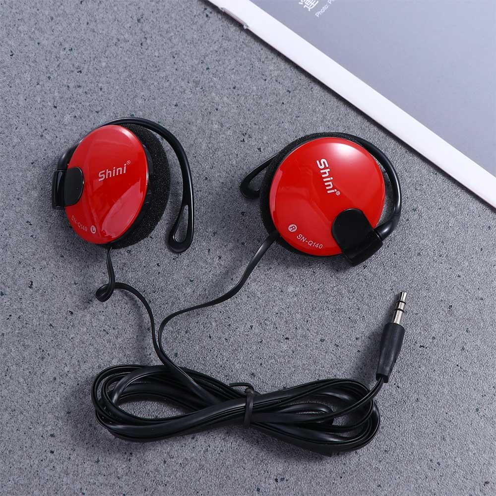 Bass Sport 3.5mm Wired Earpiece Headset Earphone Headphone Ear Hook