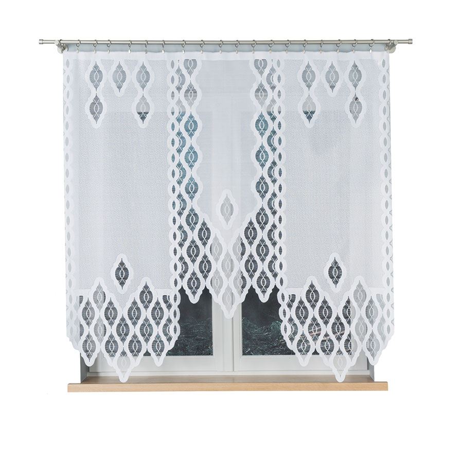OTTO - Ready-made jacquard panel - 160x160 cm - white