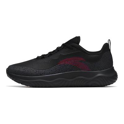Xunxing Rutschfeste Abriebfeste Low-Top Trainingsschuhe Herren Sneaker Schwarz 112317719-1