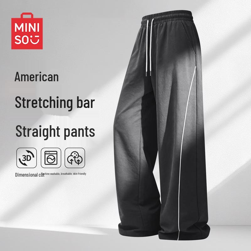 

MINISO Men s Straight-Leg Casual Pants 2XL