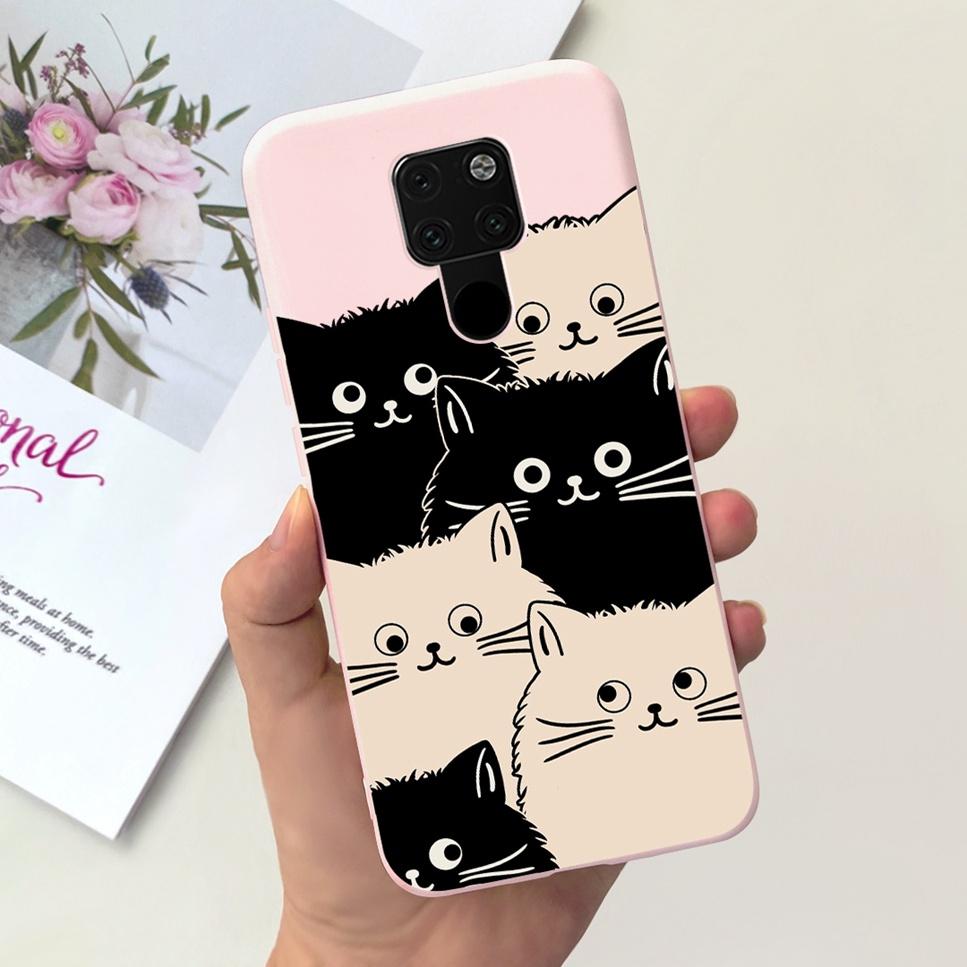 For Huawei Mate 20 6.53" Case Butterfly Luxury Flower Soft Silicone Cover For Huawei Mate20 HMA-L29 Bumper Phone Case Shockproof