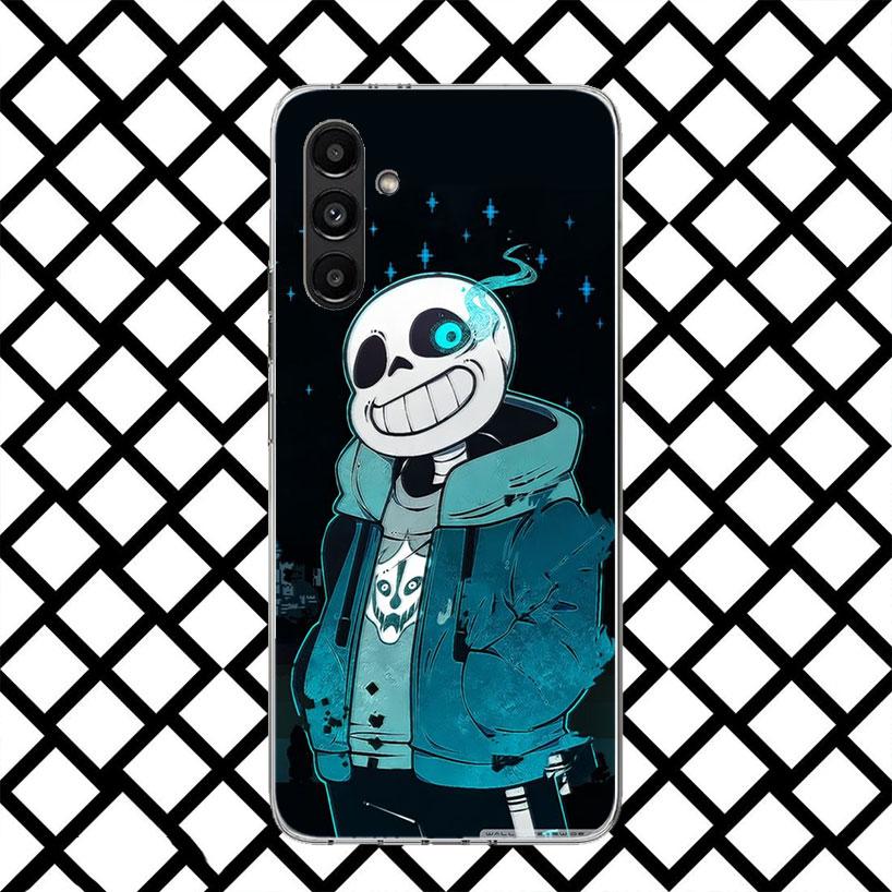 U-Undertale Sans Doggo Phone Case for Samsung Galaxy A17 A37 A57 A16 A26 A36 A56 A15 A25 A35 A55 A14 A24 A34 A54 A13 A23 A33 A53